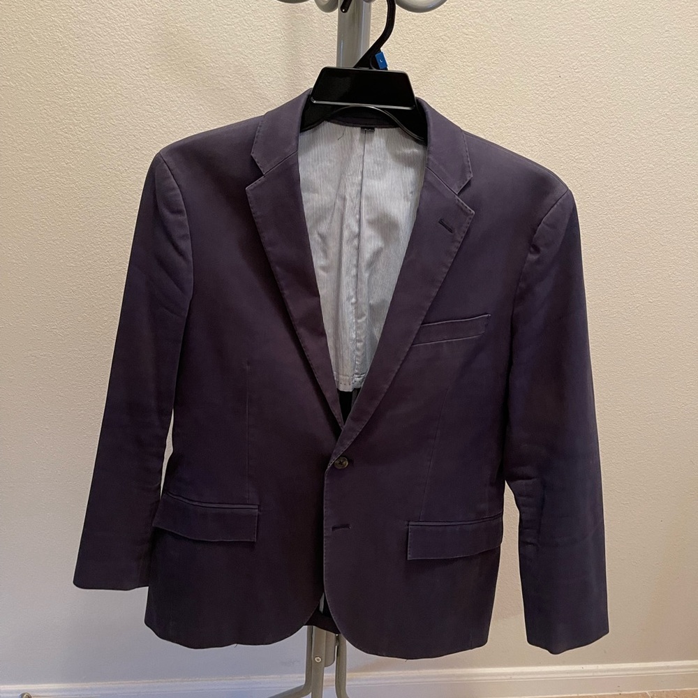 Vintage blue Mens Coat